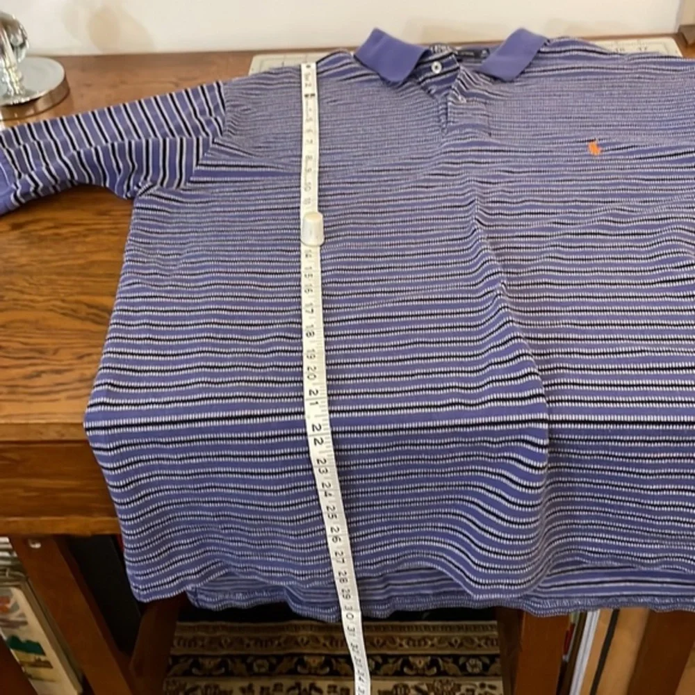 Blue striped Polo by Ralph Lauren